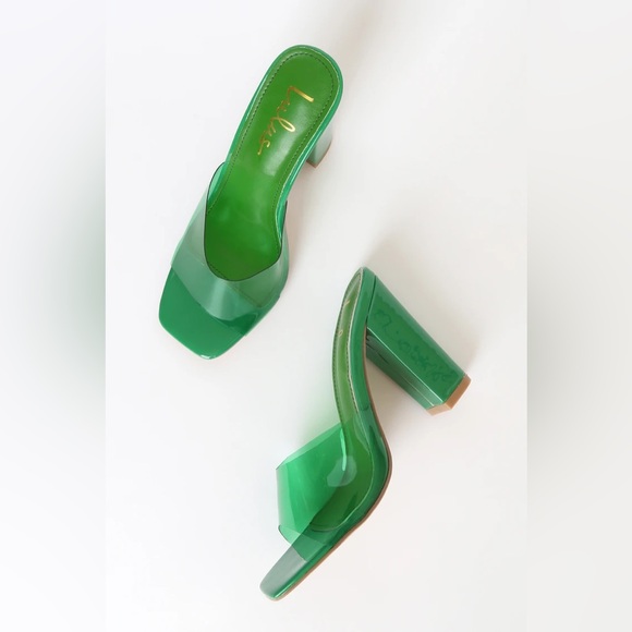 Lulu’s Tropical Green Floral Dress WITH SHOES BUNDLE - Picture 6 of 16